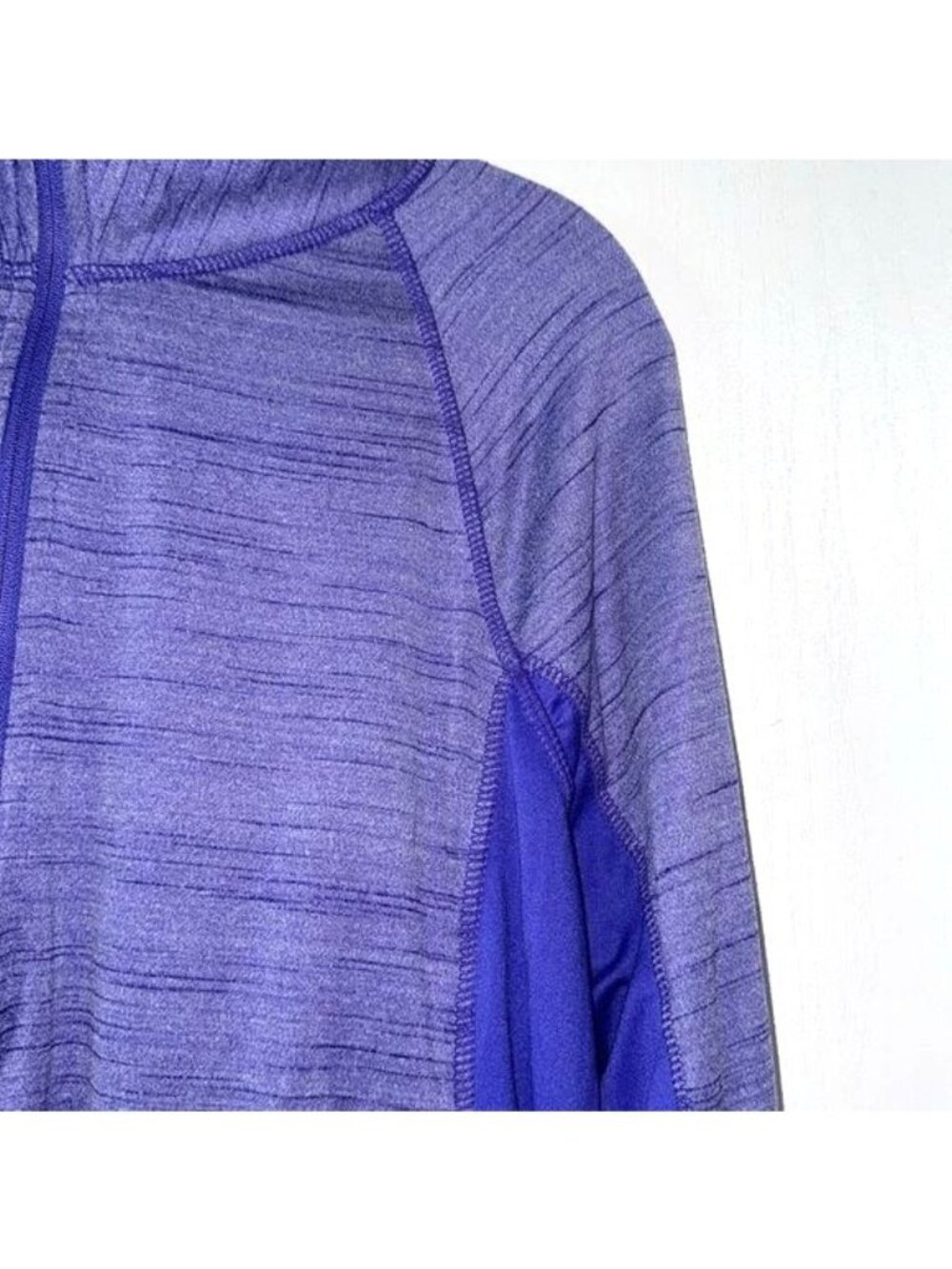 Cascade Sport Performance Long Sleeve Pullover XL Polyester/Spandex Purple Heath - Picture 4 of 7